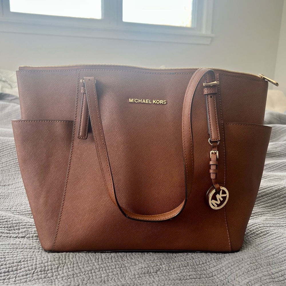Michael Kors Tan Tote Bag